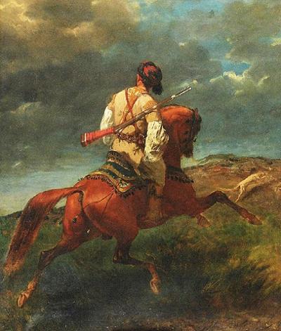 Wyjazd na polowanie, 1863 (?)