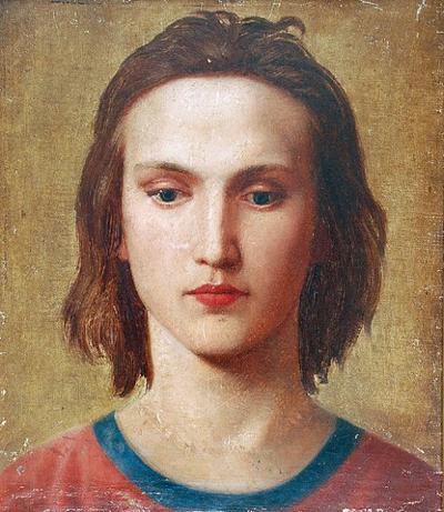 Portret młodzieńca, ok. poł. XIX w.
