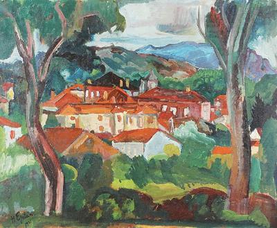 Pejzaż z południa, 1921