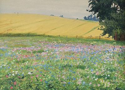 Kwitnąca łąka, 1927