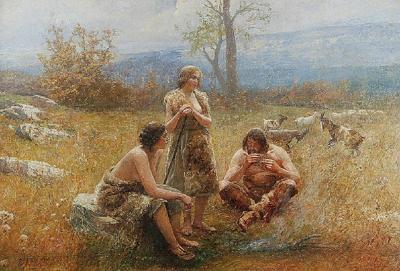 Idylla pasterska, 1907