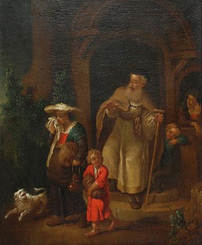 Scena rodzajowa - Pożegnanie