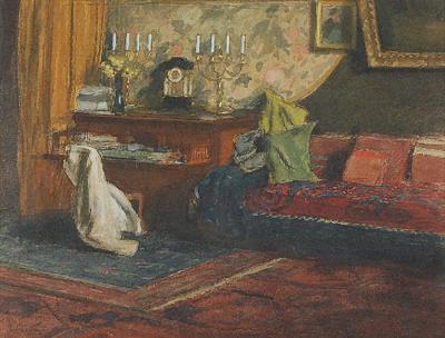 Wnętrze pracowni, 1914