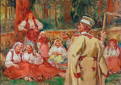 Odpoczynek żniwiarzy, 1937
