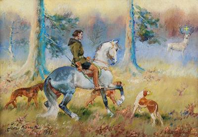 Św. Hubert, 1943
