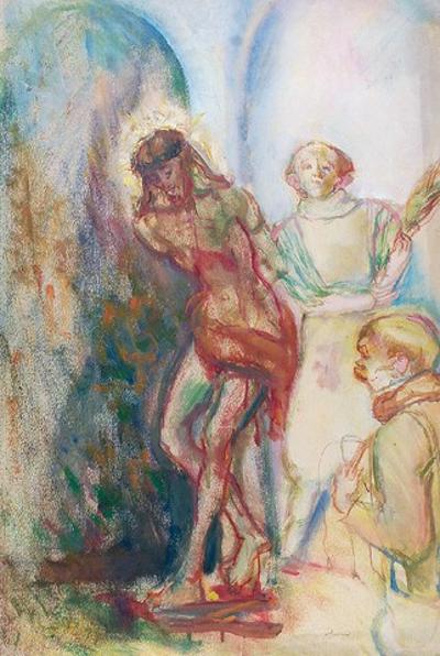 Flagellazione di Gesu`, ok. 1955