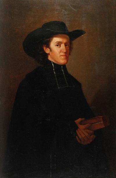 Portret z książką, 1857