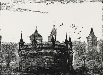 Kraków - Barbakan, 1942