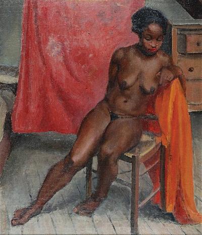Akt w pracowni, ok. 1935