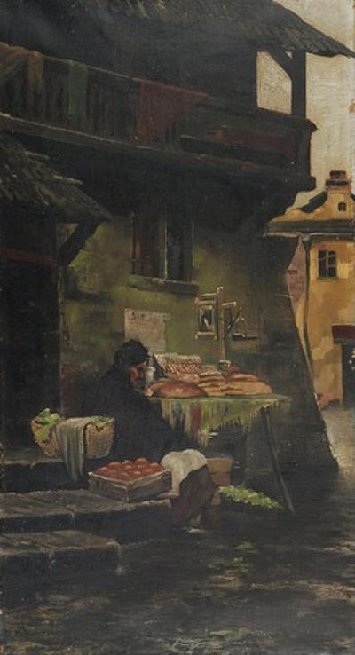 Handlarka, 1887