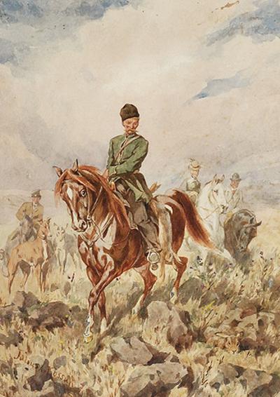 Polowanie na zająca, 1879