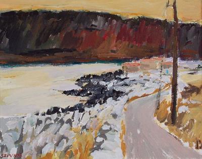 Biała droga do Gerolimenes z cyklu Grecja, 2008