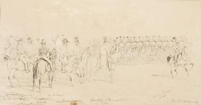 Przegląd wojsk, 1847