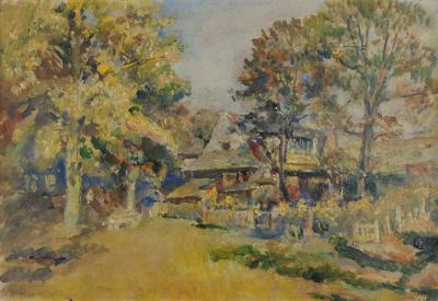 Ogród latem, 1956