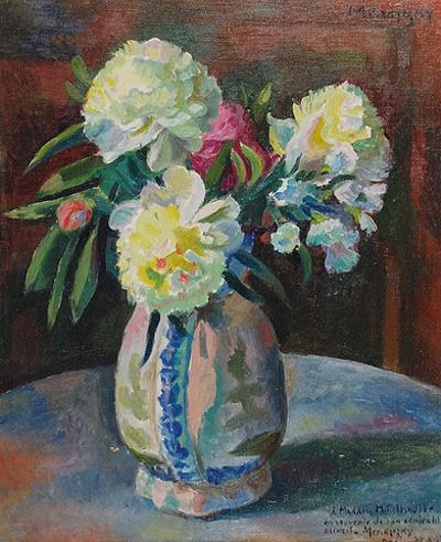 Kwiaty w wazonie, 1933