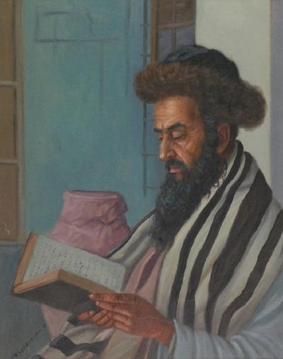 Żyd czytający Talmud