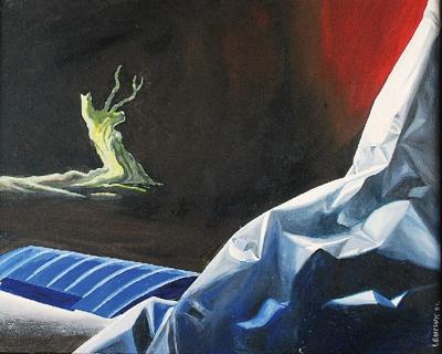 Odlot z drzewem, którego nie było, 2001
