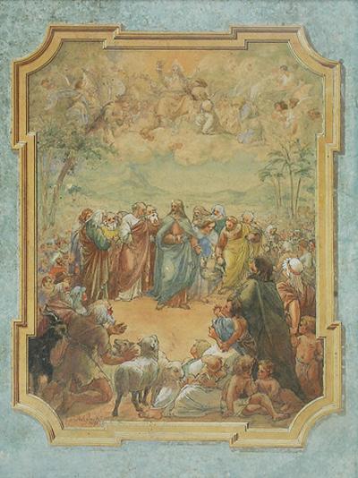 Projekt plafonu, 1907