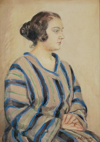 Portret żony artysty, Stanisławy