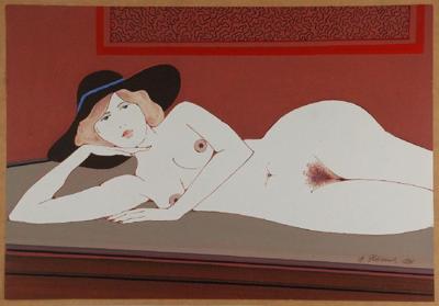 Akt w kapeluszu, 1997