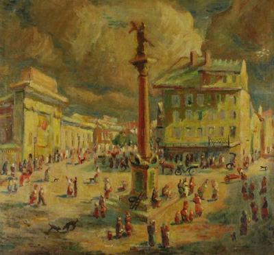 Kolumna Zygmunta, 1947