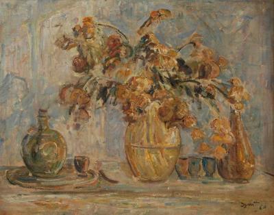 Martwa natura z kwiatami, 1969