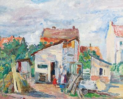 Na przedmieściu, 1936
