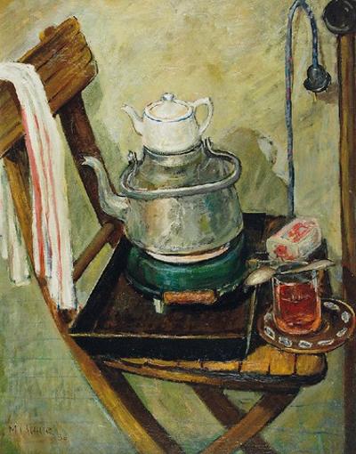 Martwa natura z czajnikiem, 1950