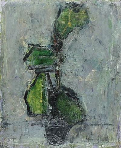 Martwa natura z kwiatem w doniczce, 1996