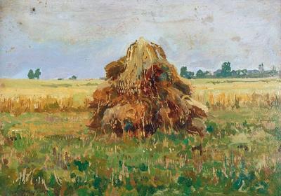 Pejzaż ze snopem, 1913