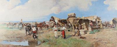 Scena bałkańska, 1905