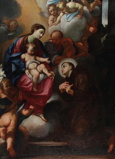 Madonna z Dzieciątkiem i świętym Antonim