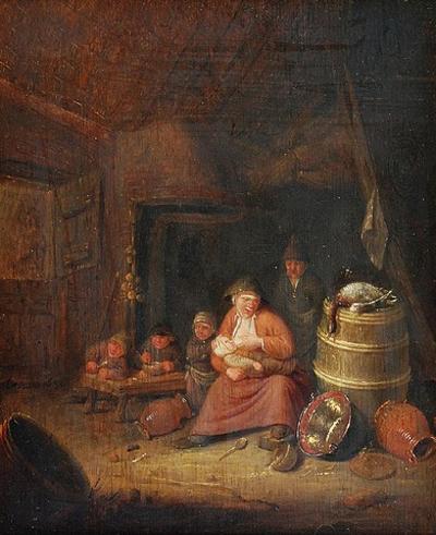 Rodzinny posiłek, 1630