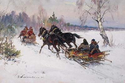 Wyjazd na polowanie, 1927