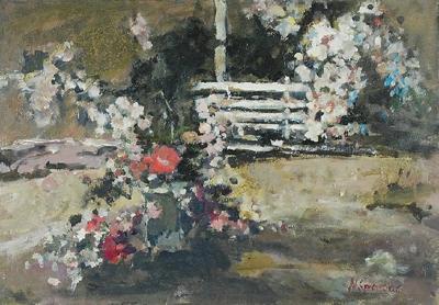 Ogród z ławeczką, 1994