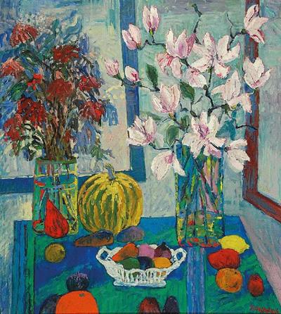 Magnolie i owoce, 1997