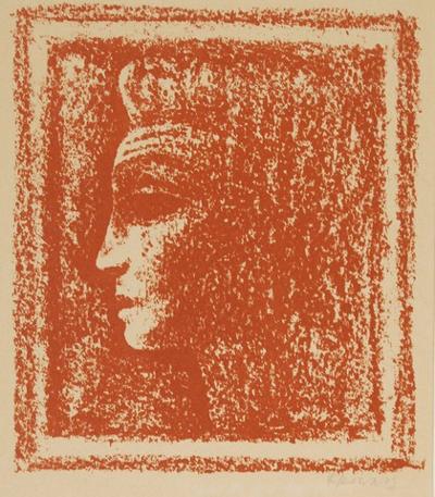 Głowa kobiety w turbanie