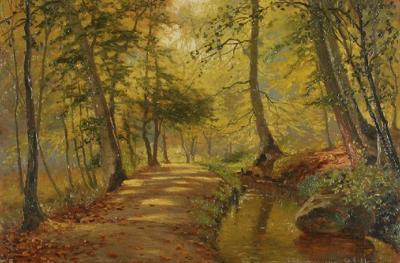 Pejzaż leśny, 1921