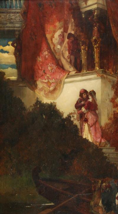 Spotkanie w parku, 1873