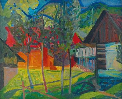 Pejzaż z Harendy, 1951/1952