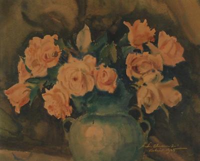 Róże w dzbanie, 1944