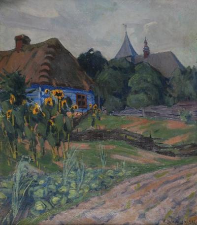 Pejzaż wiejski, 1912
