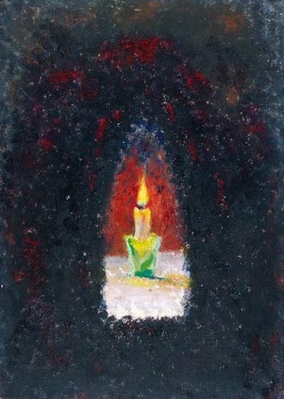 Bez tytułu - Świeca, 1990
