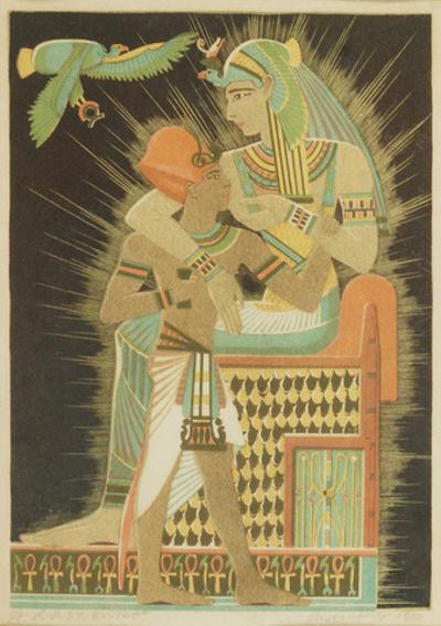 Izyda i Horus, 1930