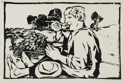 Rybak - Autoportret, 1954