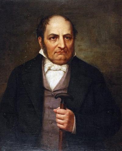 Portret mężczyzny z laską, 1864