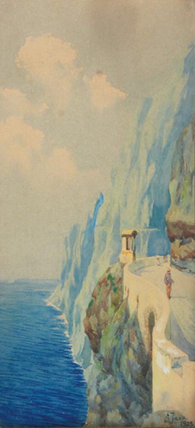Klify na Capri, 1923
