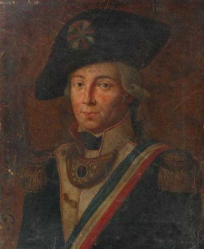 Portret mężczyzny w mundurze