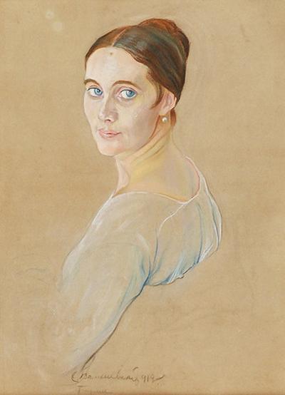 Portret młodej kobiety, 1919