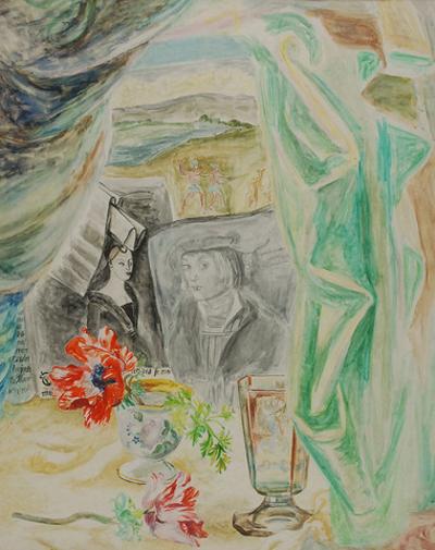 Martwa natura z kielichem, ok. 1960